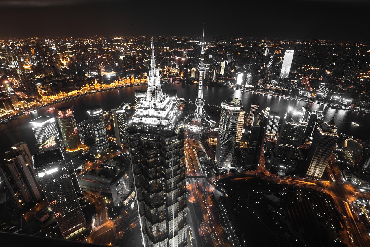 Night, city, shanghai — Starting A New Company In Hong Kong For Beginners
